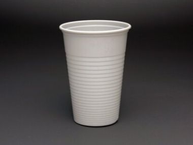 Fehér műanyag pohár 3 dl
